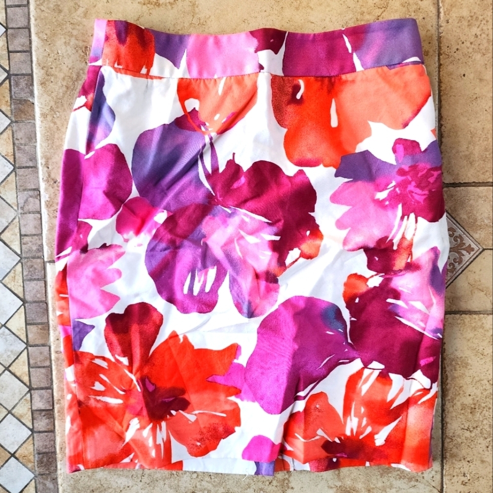 Loft Floral Skirt